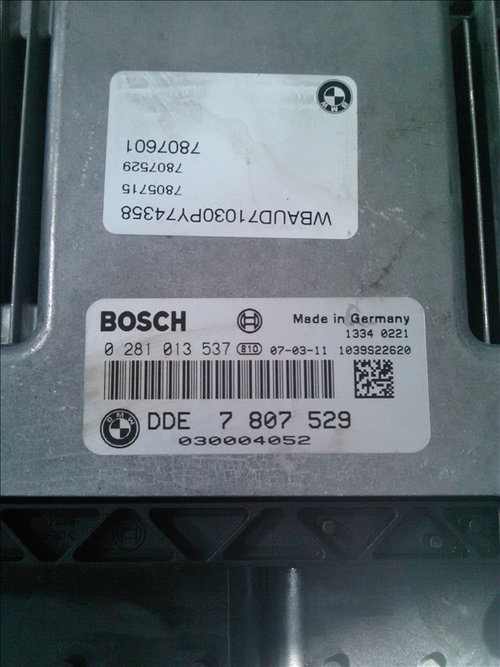 Calculator motor 2.0 BMW SERIA 1 an fabr.2009