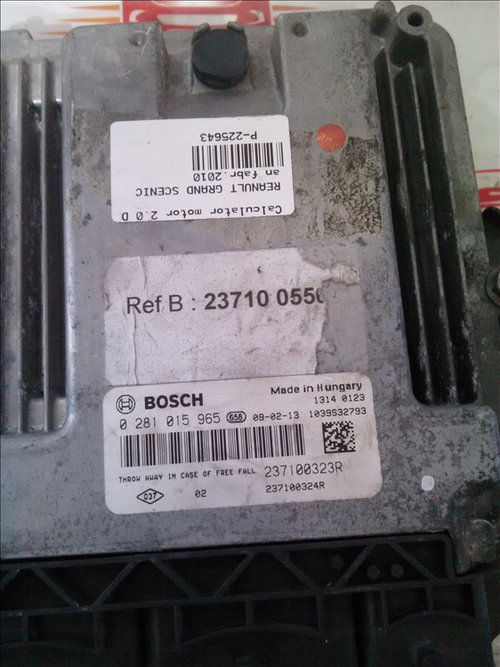 Calculator motor 2.0 D Renault GRAND SCENIC an fabr.2010