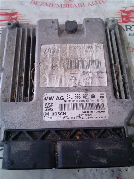 Calculator motor 2.0tdi AUDI A6 an fabr. 2017