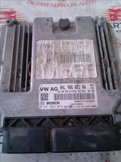Calculator motor 2.0tdi AUDI A6 an fabr. 2017