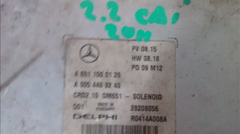 Calculator motor 2.2 CDI MERCEDES BENZ E CLASS (W212) 2009-2014