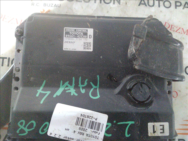Calculator motor 2.2 d TOYOTA RAV 4 an f