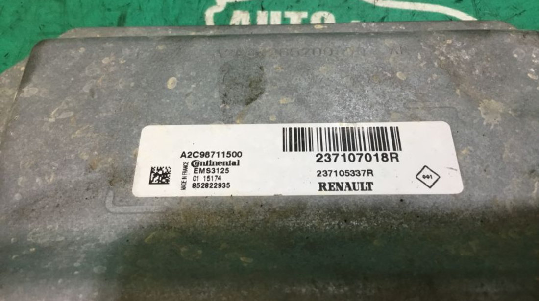 Calculator Motor 237107018r 1.6 Benzina Dacia SANDERO 2008