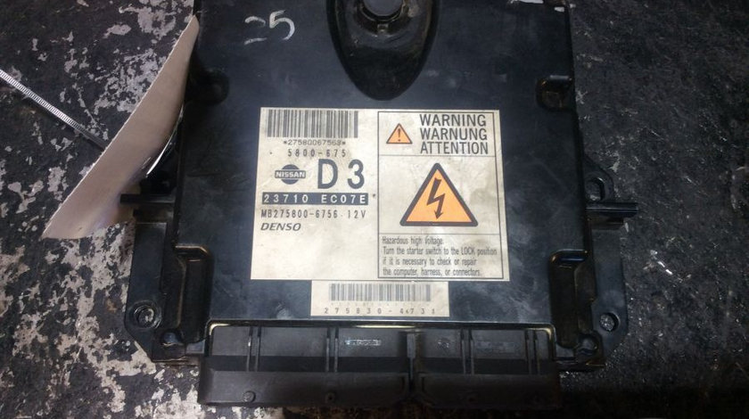 Calculator Motor 23710ec07e 2.5 Diesel / 5800675 Nissan NAVARA D40 2004