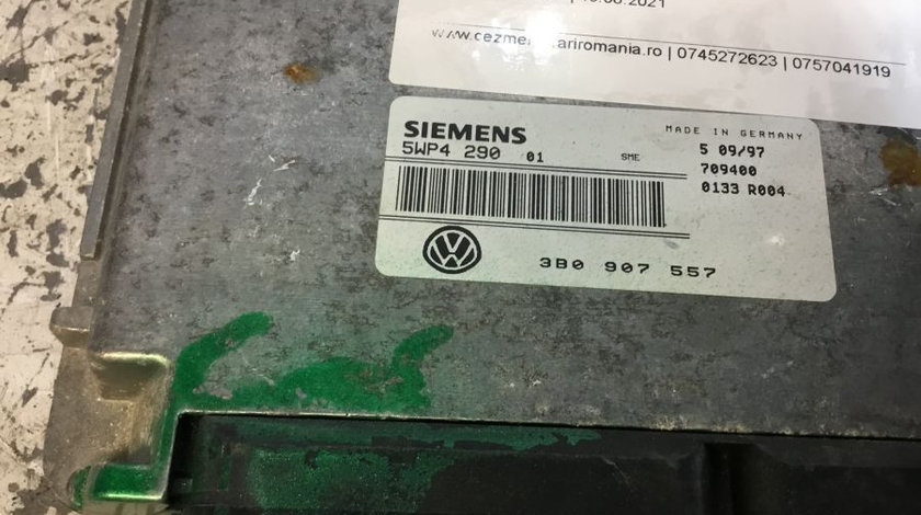 Calculator Motor 3b0907557 1.6 B Volkswagen PASSAT 3B3 2000-2005