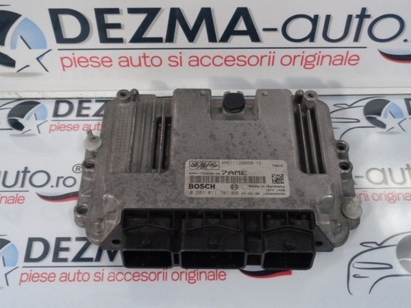 Calculator motor, 4M51-12A650-YE, 0281011701, Ford C-Max 1.6 tdci, HHDB