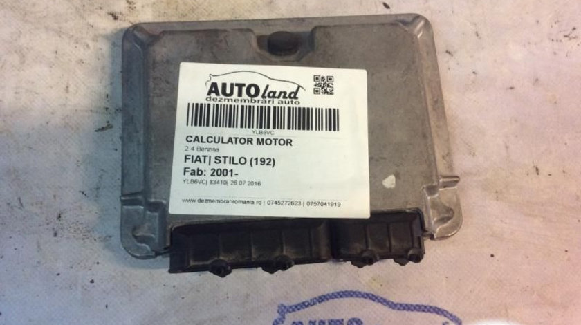 Calculator Motor 55180343 2.4 Benzina Fiat STILO 192 2001