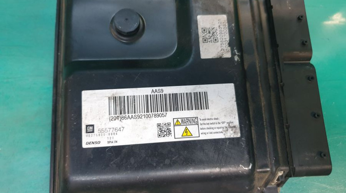 Calculator Motor 55577647 1.7 CDTI, A17dtr Opel ASTRA J hatchback 2009