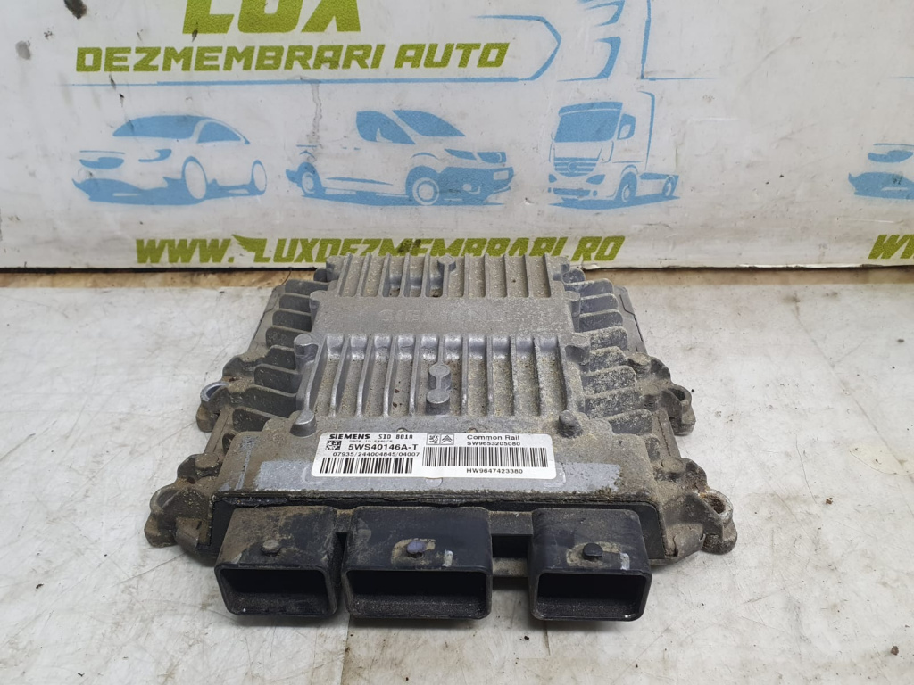 Calculator motor 5ws40146a-t 9653205080 2.0 hdi RHR Citroen Berlingo 2 [2008 - 2012]