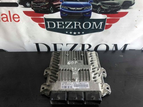 Calculator motor 5WS40379A-T 9658198080 SID 201 peugeot 607 2.7 hdi