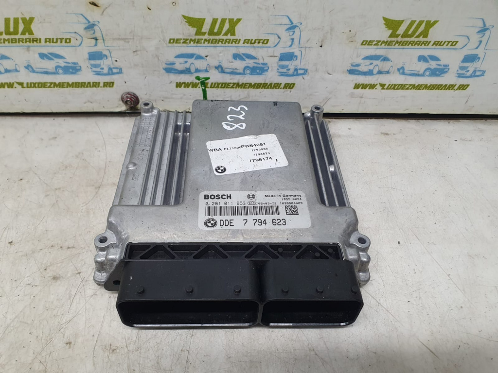 Calculator motor 7794623 0281011653 2.0 d M47D20 320d BMW Seria 3 E46 [facelift] [2001 - 2006] 2.0 d M47D20 320d