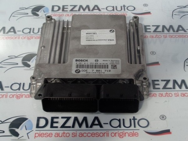Calculator motor 7801710, 0281013252, Bmw X3 (E83) 2.0 d, 204D4