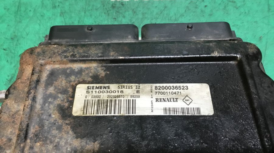 Calculator Motor 8200036523 Sirius 32 Renault SCENIC I JA0/1 1999-2003