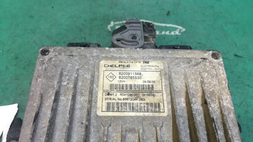 Calculator Motor 8200911568 1.5 DCI 8200785530 Dacia LOGAN LS 2004