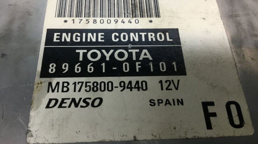 Calculator Motor 896610f101 2.2 D-4d,2ad-ftv Toyota COROLLA Verso ZER ,ZZE 2004