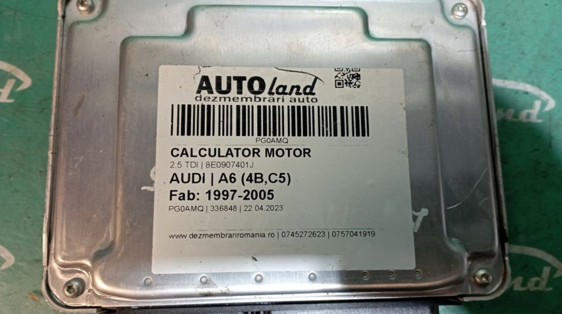 Calculator Motor 8e0907401j 2.5 TDI Audi A6 4B,C5 1997-2005