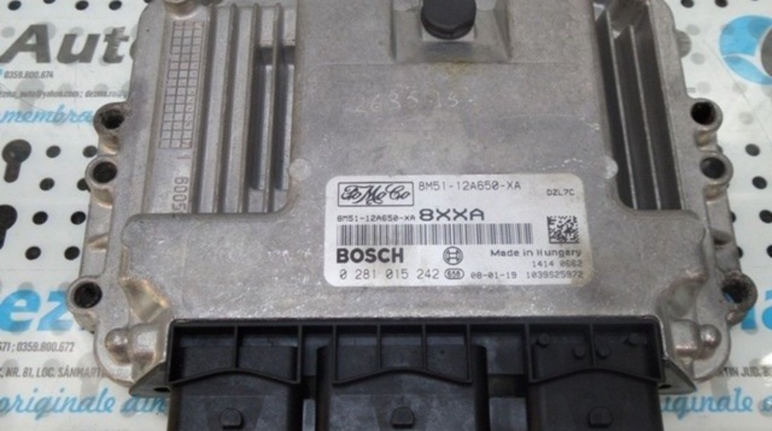 Calculator motor, 8M51-12A650-XA Ford Focus 2 Combi (DAW) 1.6 tdci (id:186696)