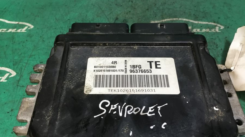 Calculator Motor 96376653 1.2 B Chevrolet KALOS 2005