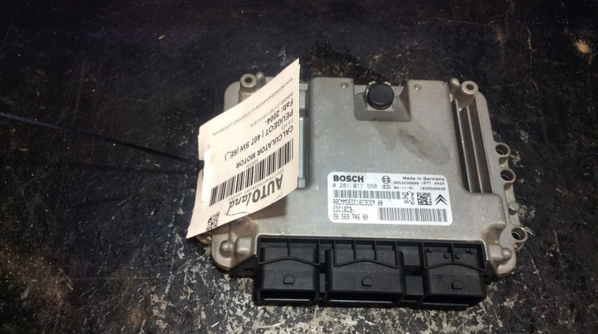 Calculator Motor 9653239880 1.6 HDI Peugeot 407 SW 6E 2004