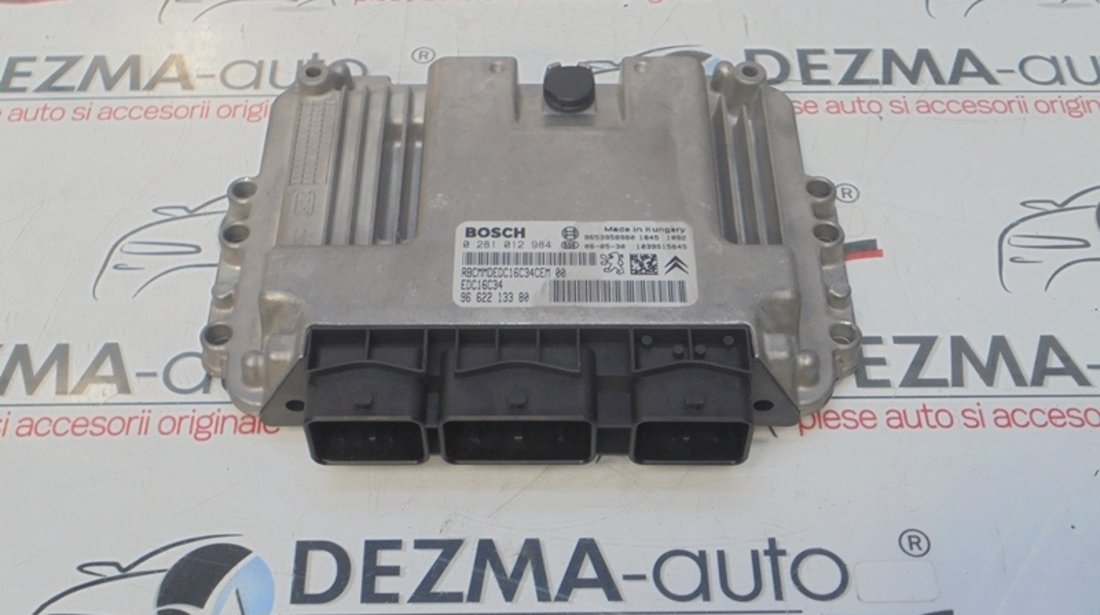 Calculator motor 9662213380/0281012984, Citroen C4, 1.6hdi, 9HZ