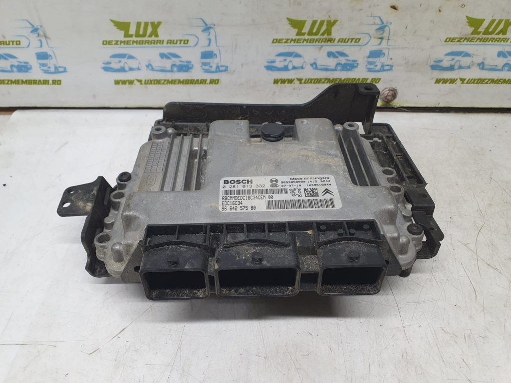 Calculator motor 9664257580 0281013332 1.6 hdi 9HZ Peugeot 407 [2004 - 2010]
