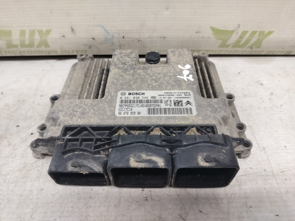 Calculator motor 9807885980 0281030546 1.6 d4-d 3WZ-TV Citroen Berlingo 2 [facelift] [2012 - 2015]