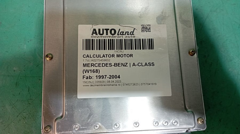 Calculator Motor A0275459632 1.7d Mercedes-Benz A-CLASS W168 1997-2004
