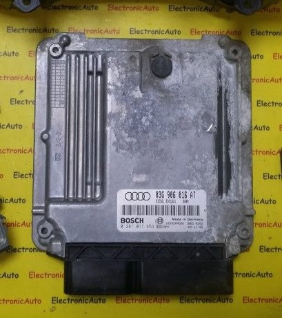 Calculator Motor AUDI A3, 0281011453, 03G906016AT, EDC16U1,