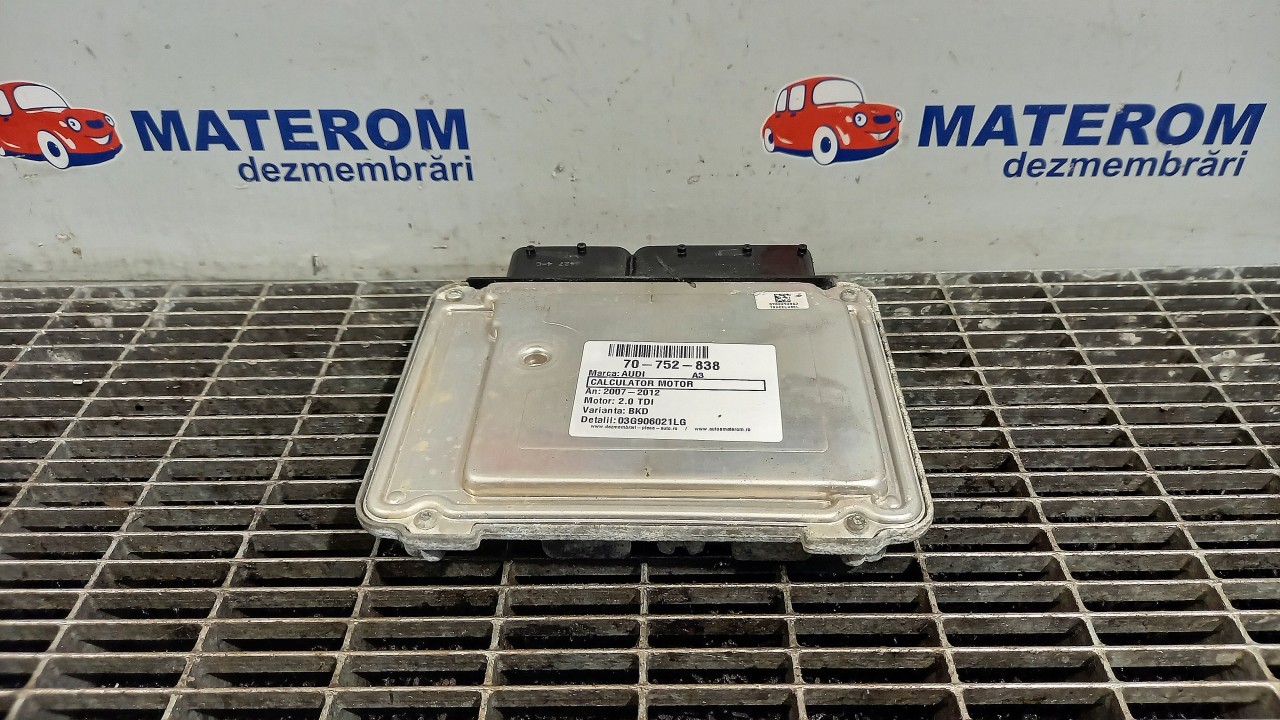 CALCULATOR MOTOR AUDI A3 2.0 TDI - (2007 2012)