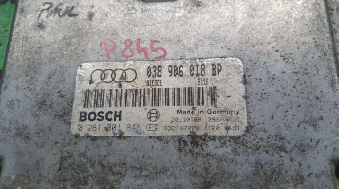 Calculator motor Audi A3 (2003->) [8P1] 0281001848