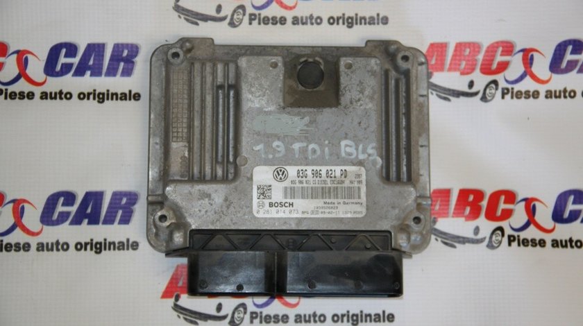 Calculator motor Audi A3 8P 1.9 TDI BLS 03G906021PD / 0281014073 model 2009