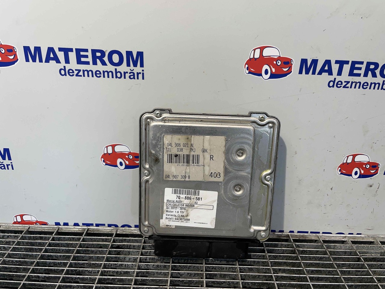CALCULATOR MOTOR AUDI A3 A3 1.6 TDI - (2012 2016)