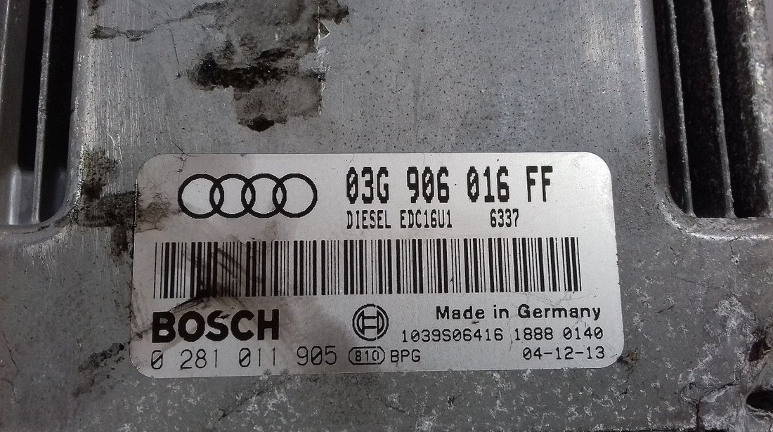 CALCULATOR MOTOR AUDI A3 A3 2.0 TDI - (2004 2007)