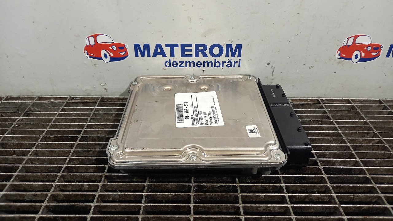 CALCULATOR MOTOR AUDI A4 2.0 TDI - (2007 2011)