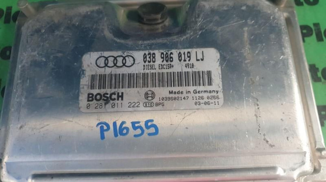 Calculator motor Audi A4 (2001-2004) [8E2, B6] 0281011222