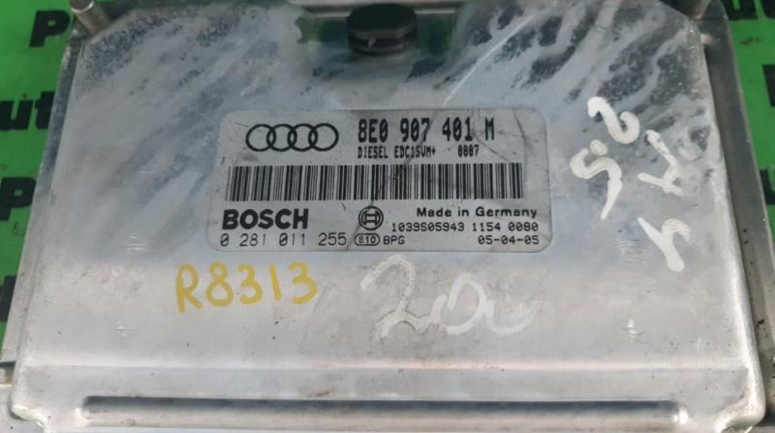 Calculator motor Audi A4 (2001-2004) [8E2, B6] 0281011255
