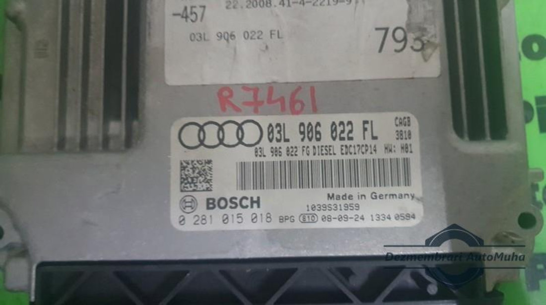 Calculator motor Audi A4 (2004-2008) [8EC, B7] 0281015018