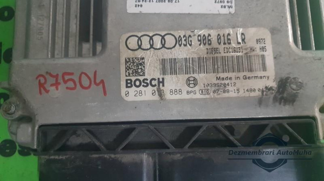 Calculator motor Audi A4 (2004-2008) [8EC, B7] 03g906016lr