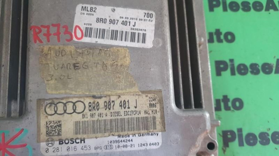 Calculator motor Audi A4 (2007->) [8K2, B8] 0281016453