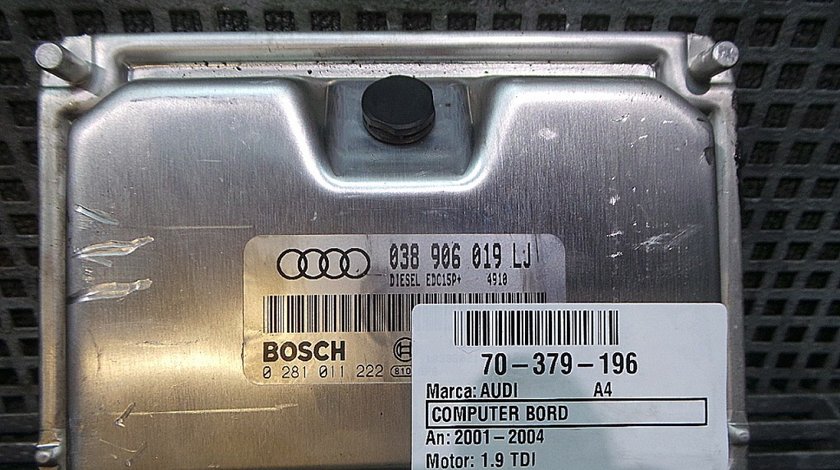 CALCULATOR MOTOR AUDI A4 A4 1.9 TDI - (2001 2004)