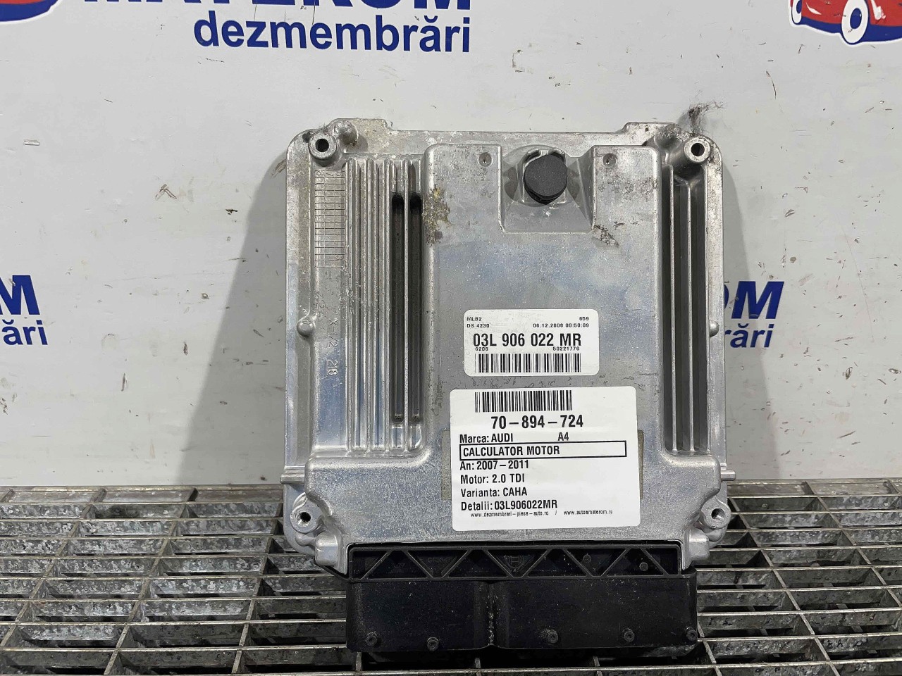 CALCULATOR MOTOR AUDI A4 A4 2.0 TDI - (2007 2011)