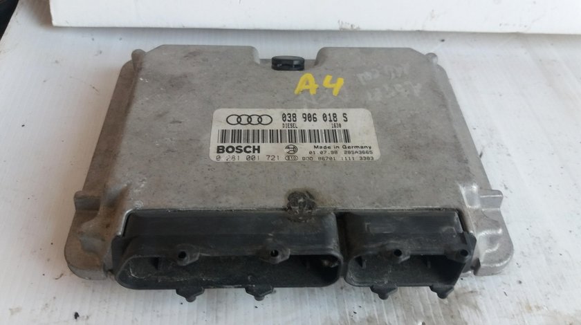 Calculator motor audi a4 b5 1.9 tdi 038906018s 0281001721