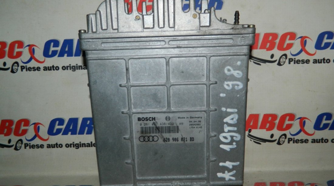 Calculator motor Audi A4 B5 1.9 TDI cod: 028906021BD