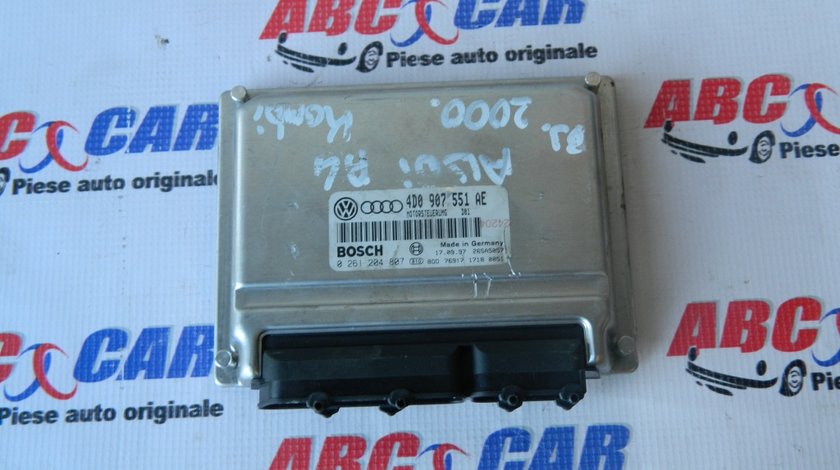 Calculator motor Audi A4 B5 model 1995 - 2000 2.8 V6 cod: 4D0907551AE