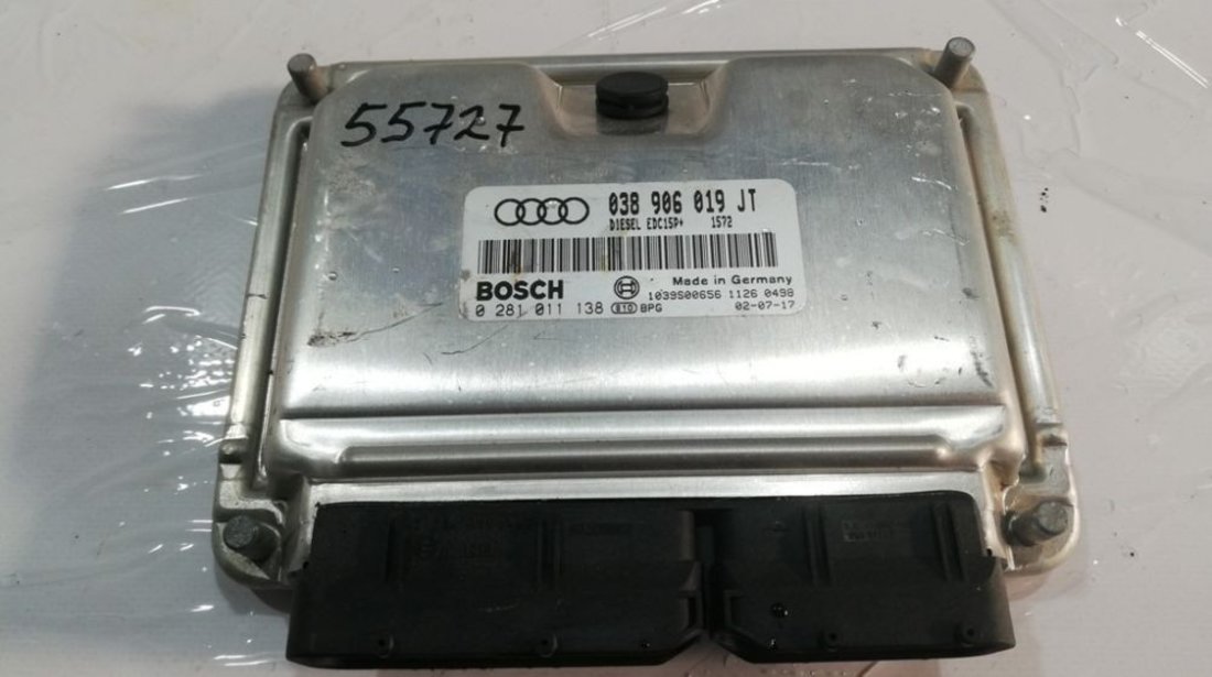 Calculator motor Audi A4 B6 1.9 TDI 131 CP cod 038906019JT An 2002 2003 2004 2005