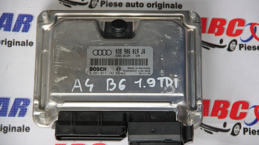 Calculator motor Audi A4 B6 8E 1.9 TDI cod: 038906019JQ model 2004