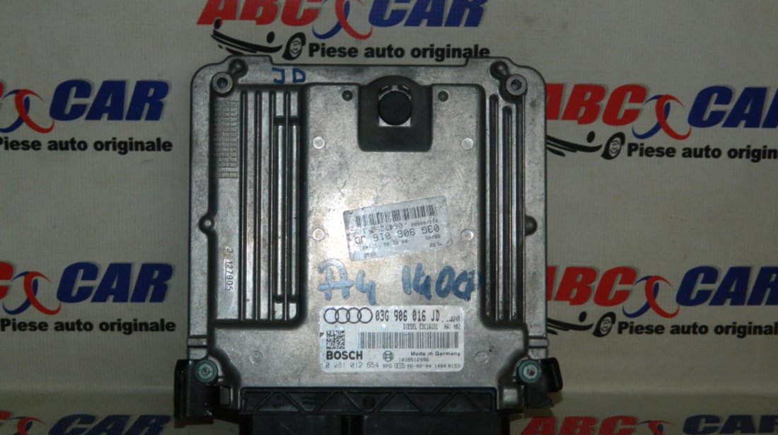 Calculator motor Audi A4 B7 2.0 TDI cod: 03G906016JD