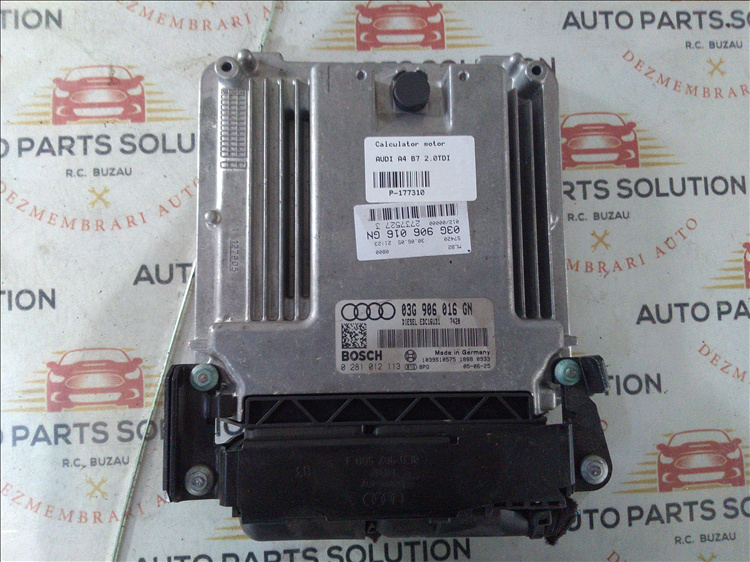 Calculator motor AUDI A4 B7 2.0TDI