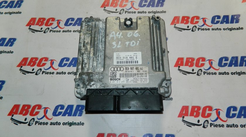 Calculator motor Audi A4 B7 3.0 TDI cod: 8E0907401AJ / 8E090104