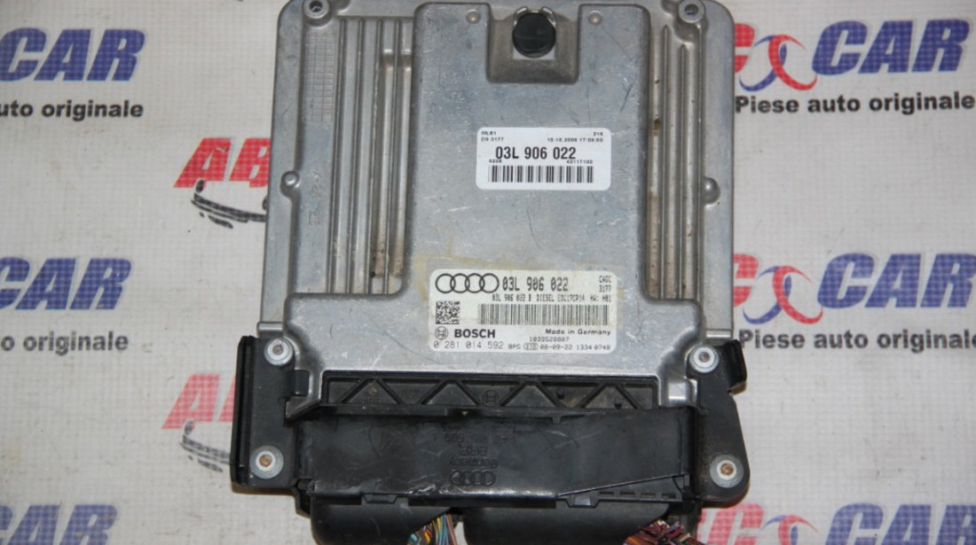 Calculator motor Audi A4 B8 8k 2008-2015 2.0 TDI 03L906022, 0281014592